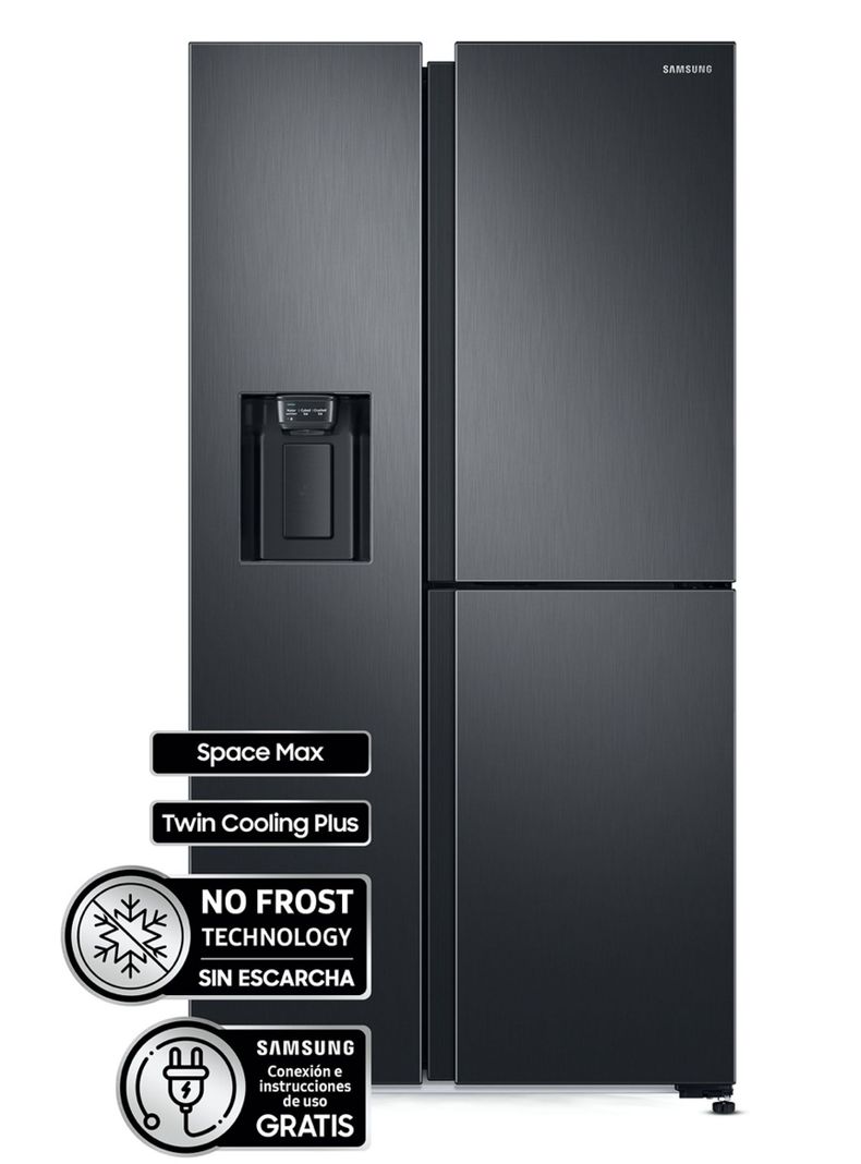 Refrigerador Side by Side Samsung No Frost 604 Litros RS68N8670B1ZS-0