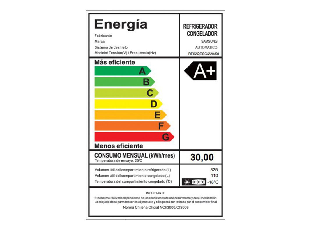 Refrigerador Side By Side Samsung No Frost 435 Litros RF62QESGZS-5