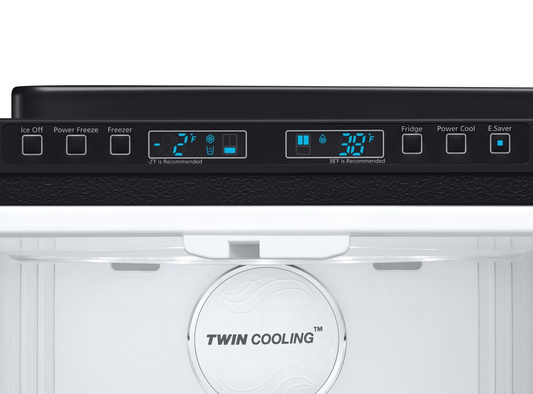 Refrigerador Side By Side Samsung No Frost 435 Litros RF62QESGZS-2