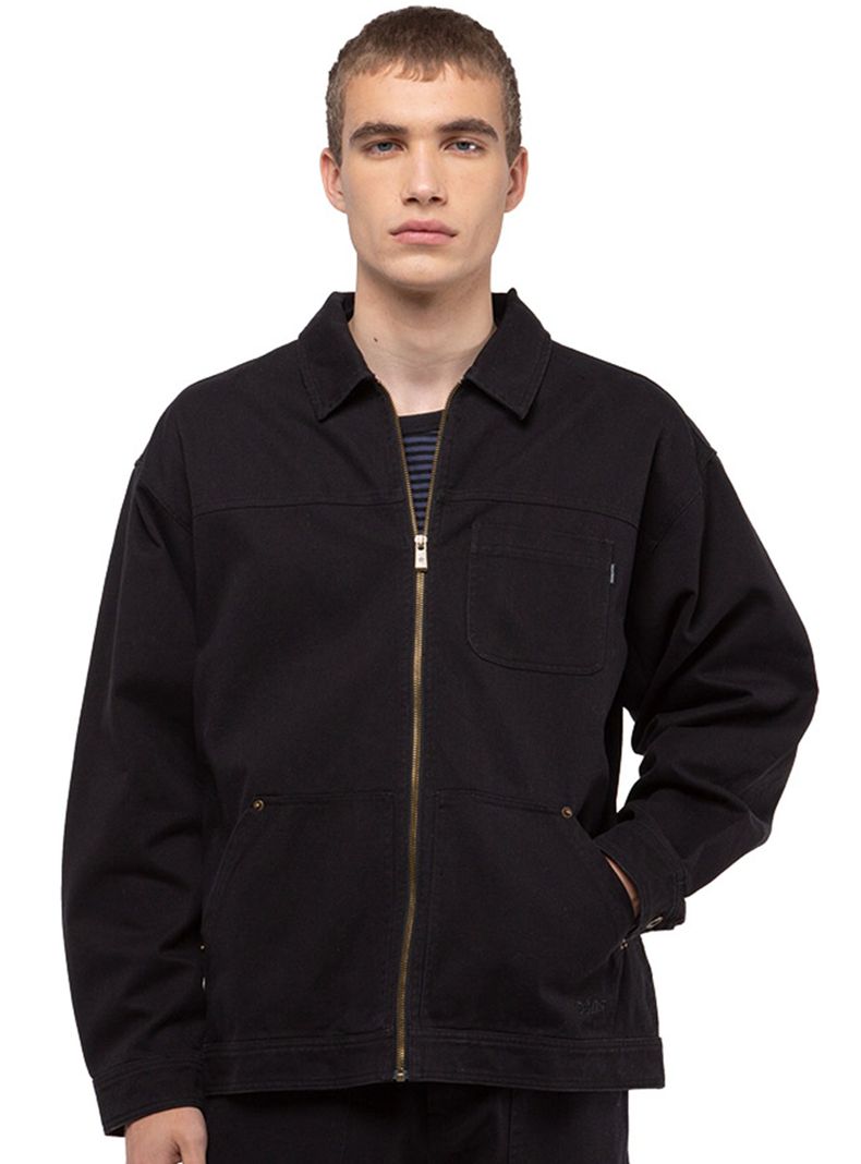 Chaqueta Lisa Casual Fullzip