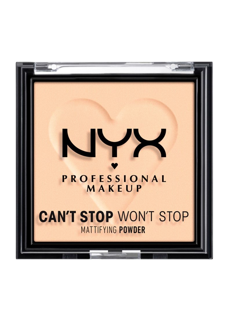 Polvo Nyx Professional Makeup Matificante Can'T Stop Won'T Stop - Light-2