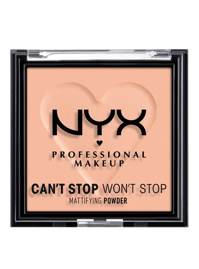 Polvo Nyx Professional Makeup Matificante Can'T Stop Won'T Stop - Medium-2