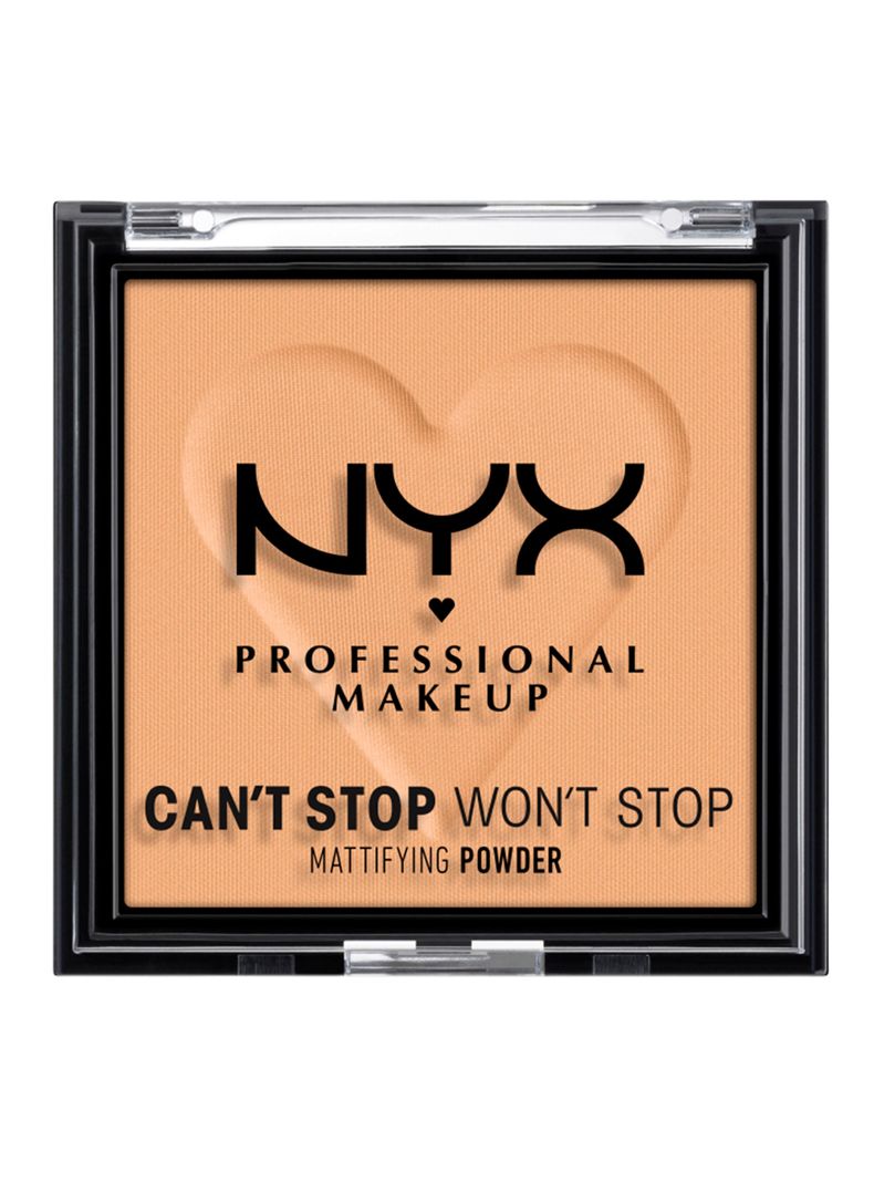 Polvo Nyx Professional Makeup Matificante Can'T Stop Won'T Stop - Golden-2