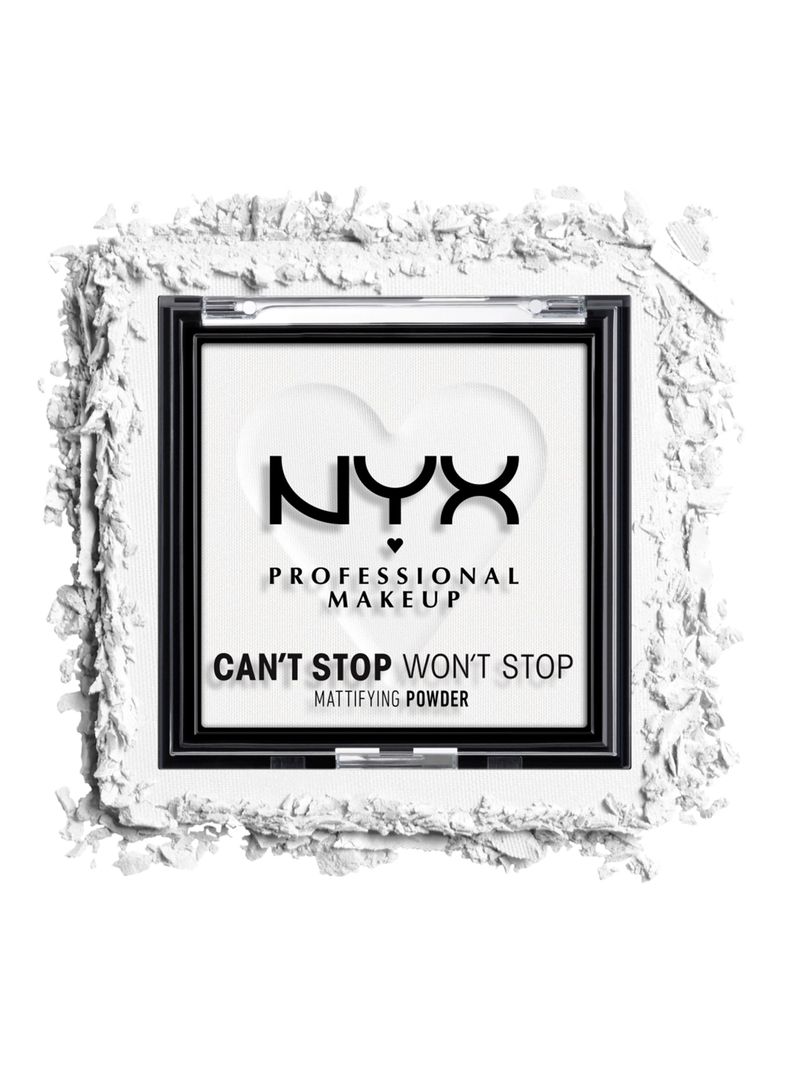 Polvo Nyx Professional Makeup Matificante Can'T Stop Won'T Stop - Bright Translucent-3