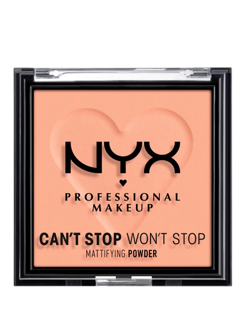 Polvo Nyx Professional Makeup Matificante Can'T Stop Won'T Stop - Bright Peach-2