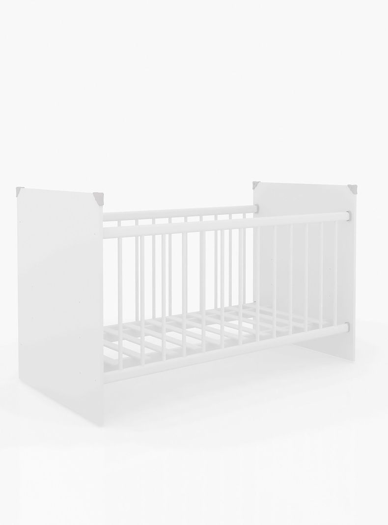 Cuna Tecnomobili Madera Be Recta Blanca-1