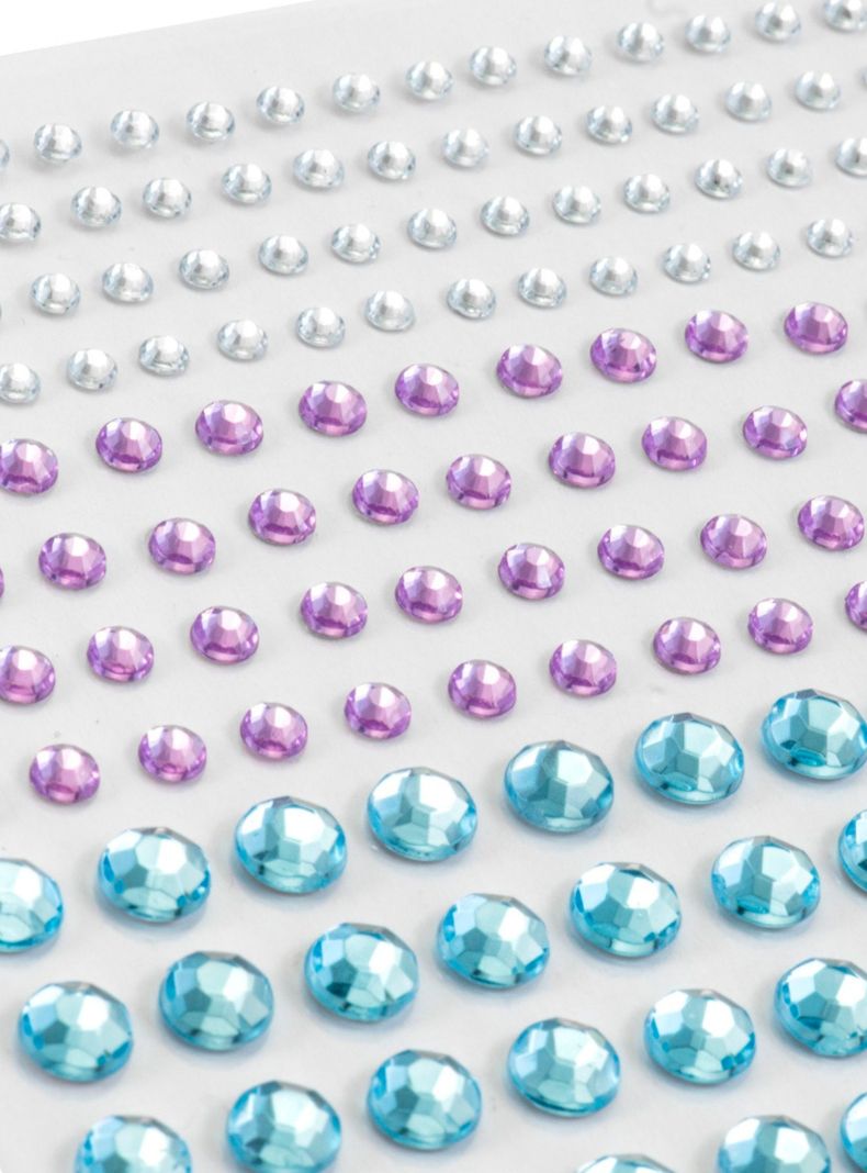 Mixed Crystals Jewel para rostro PZZO-1