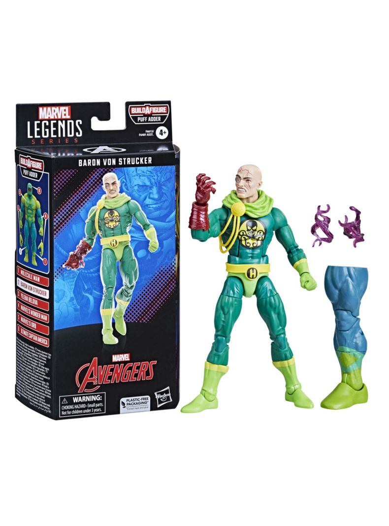 Figura de Acción Legends Series Baron Strucker-2