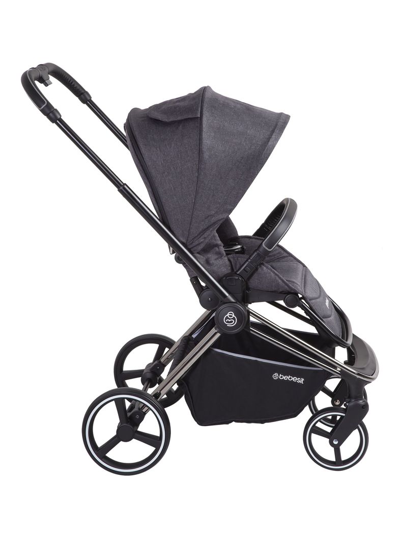 Coche Travel System Sonic Negro Bebesit-3