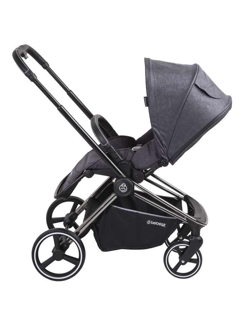 Coche Travel System Sonic Negro Bebesit-2