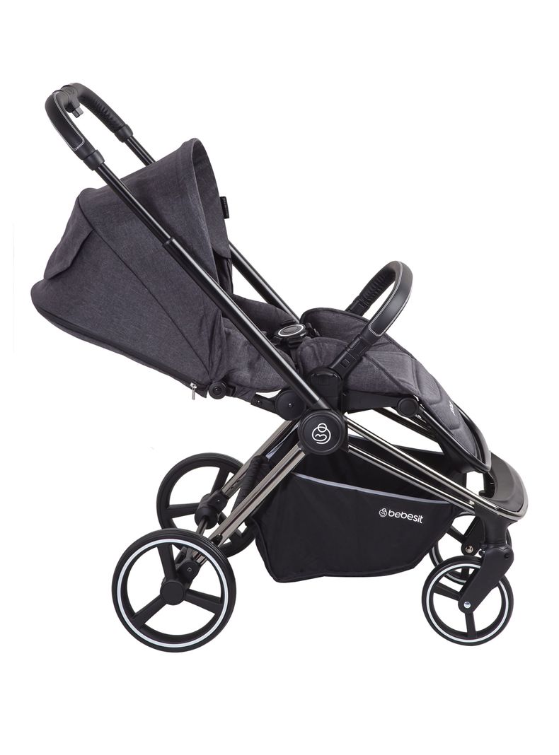 Coche Travel System Sonic Negro Bebesit-1