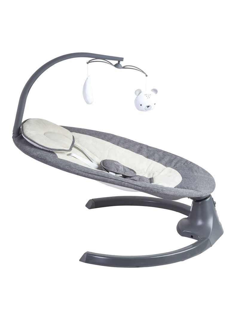 Silla Nido Bouncer Mecedora Baby Swing Gris Bebesit-1