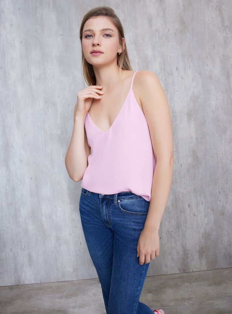 Blusa Básica Pabilo Cuello V-0