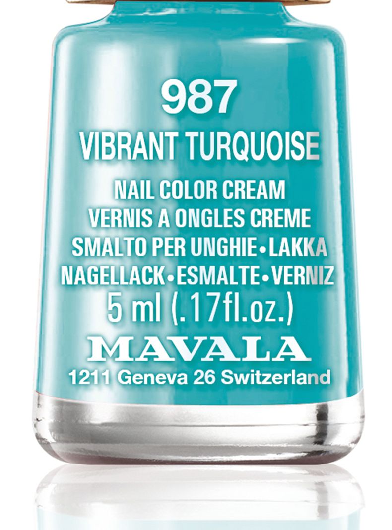 Esmalte Mavala Uñas Minicolor 987 Vibrant Turquois 5 ml-1