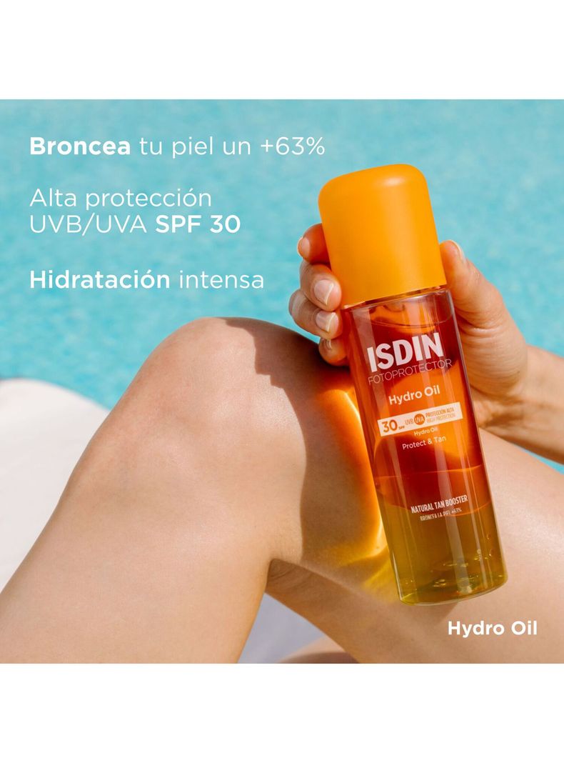 Fotoprotector ISDIN Hydro Oil Spf30 200 ml-1
