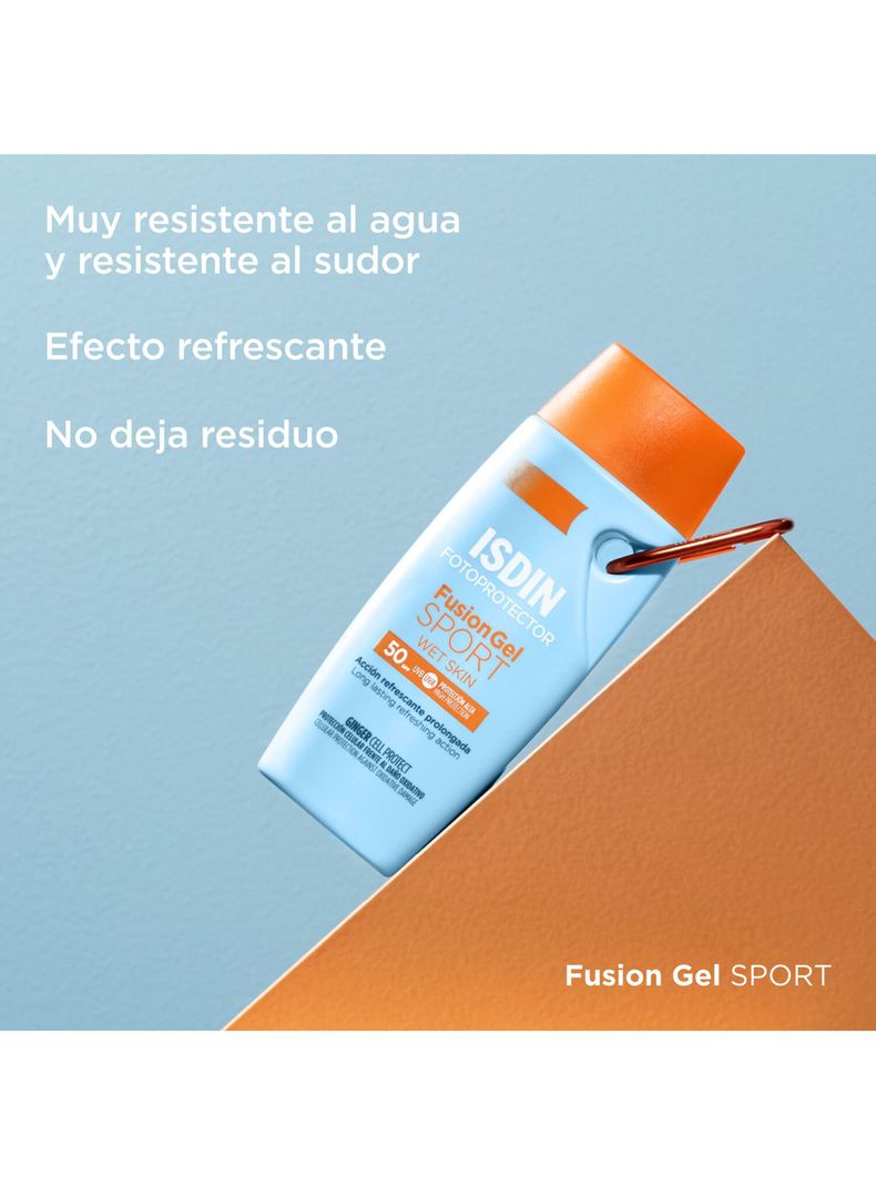 Fotoprotector ISDIN Fusion Gel Sport SPF50 100 ml-2