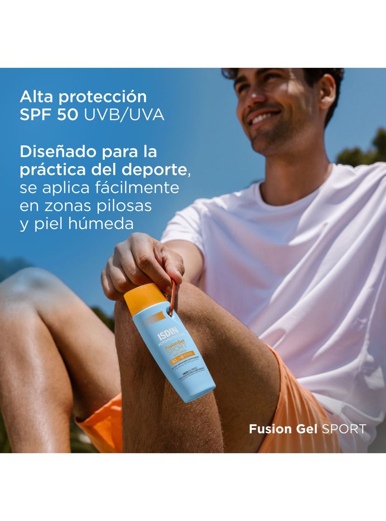 Fotoprotector ISDIN Fusion Gel Sport SPF50 100 ml-1