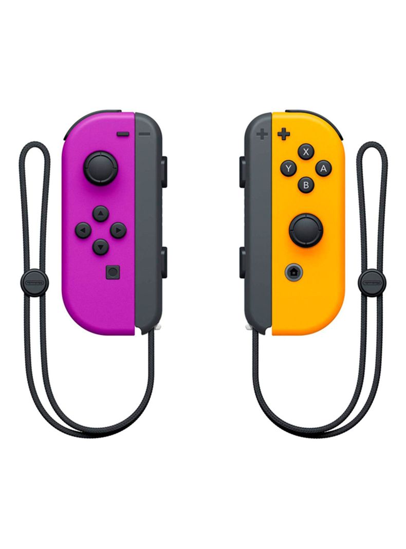 Control Nintendo Joy-Con Neon Purple y Neon Orange-0