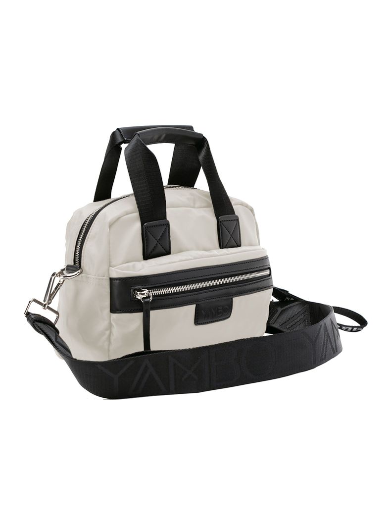 Cartera de Hombro Bandolera Snow Blanco-2
