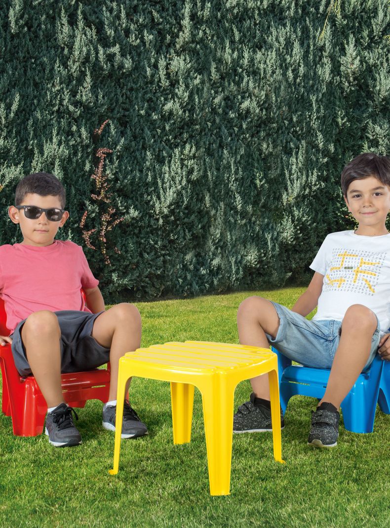 Accesorio de Camping Set De Mesa Y Dos Sillas Dolu Niños-1