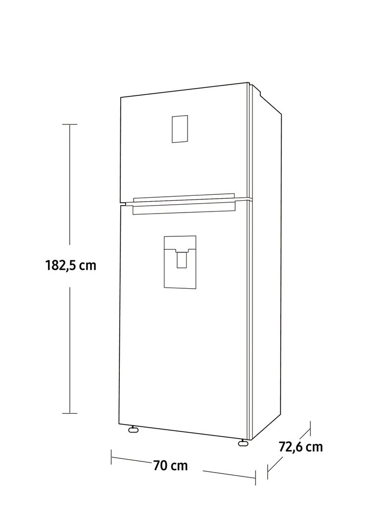 Refrigerador Samsung No Frost 452 Litros RT46K6631BS/ZS-1