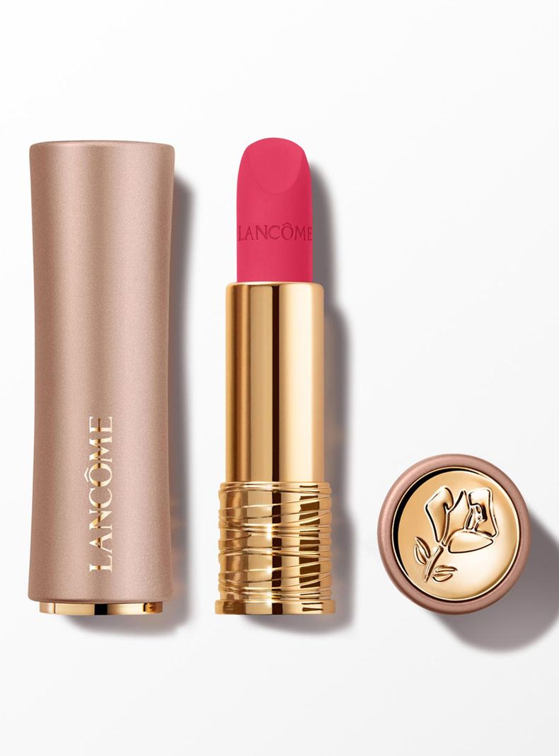 Labial L'Absolu Rouge Intimatte 344 Plush Rose  3.4g-0