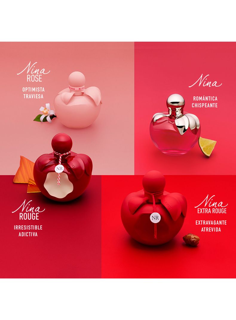 Perfume Nina Ricci Extra Rouge Mujer EDT 50 ml-4