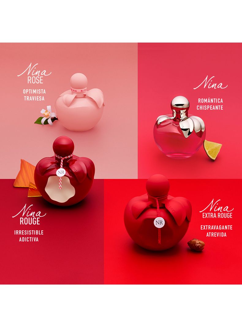 Perfume Nina Ricii Extra Rouge Mujer EDT 80 ml-3