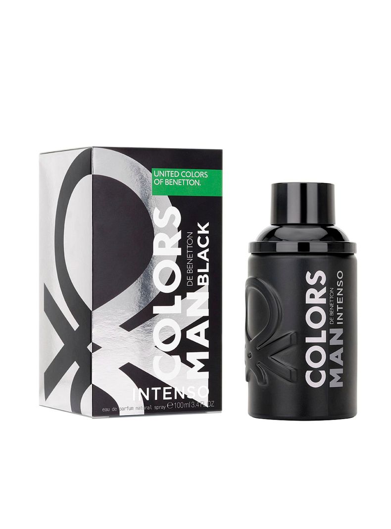 Perfume Benetton Black Man Intenso EDP 100 ml-1