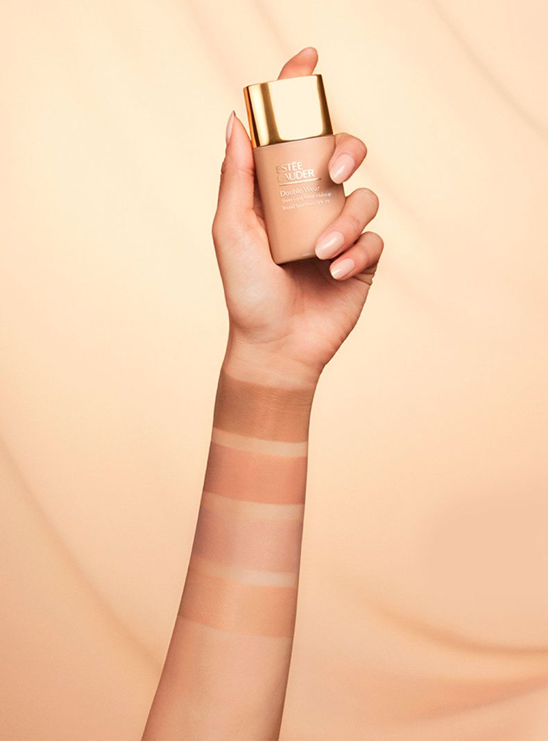 Base De Maquillaje Double Wear Sheer Matte Makeup SPF 20 3N1 Ivory beige Estée Lauder-3