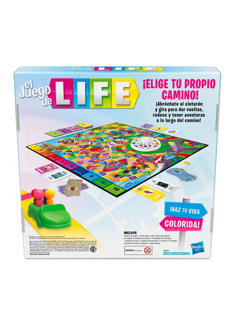 Juego de Mesa Hasbro Gaming Life-3