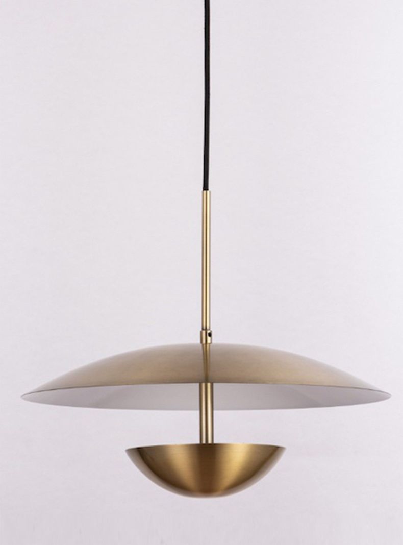 Lámpara Colgar Eclipse Led Bronce-2