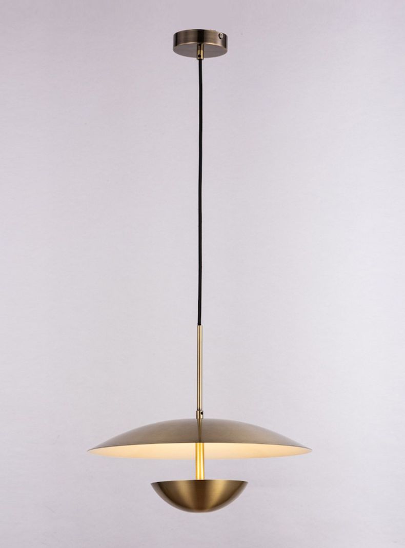 Lámpara Colgar Eclipse Led Bronce-0