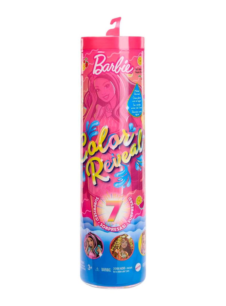 Muñeca Barbie Color Reveal Frutas Dulces-2