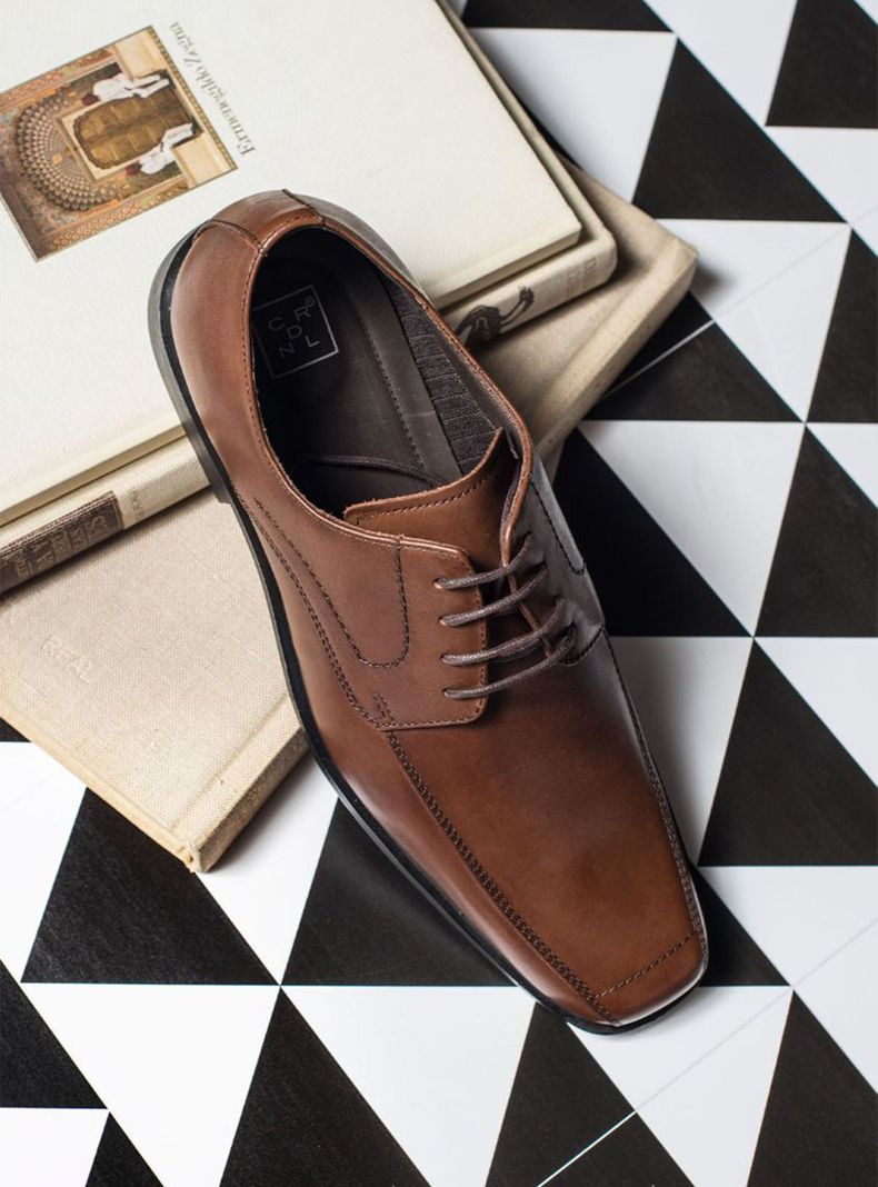 Zapato Formal Zurich001B40 Cuero Hombre-2