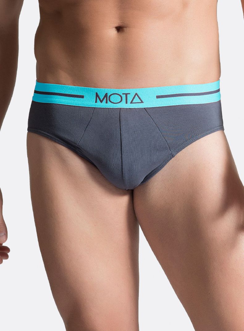 Pack Mota 5 Slip Elasticado Algodón Mota-1
