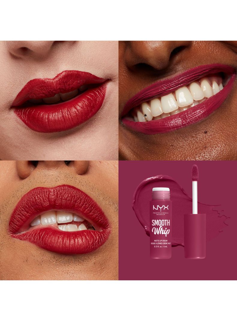 Labial Matte Cremoso Smooth Whip Matte Cream Fuzzy Slippers 4 ml-4