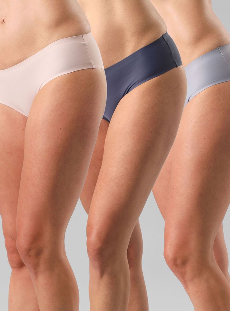 Tripack Pantaleta Micro Bonded Solid-0