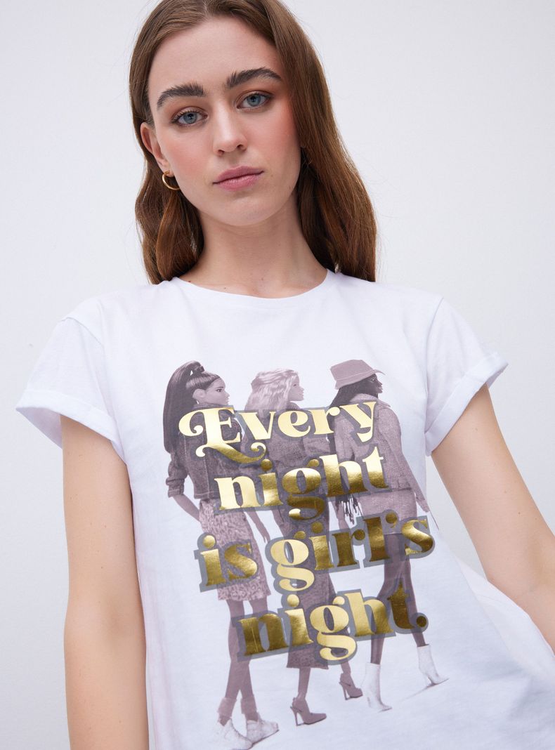 Polera Gráfica Estampado Barbie 1-2