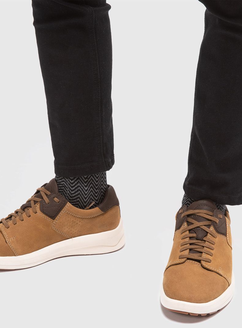 Zapato Casual Cuero Jacksonville Hombre-0