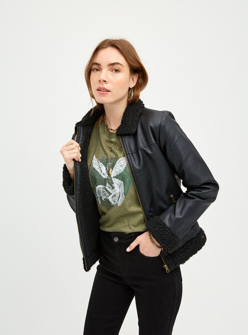 Chaqueta con Chiporro Mujer-0