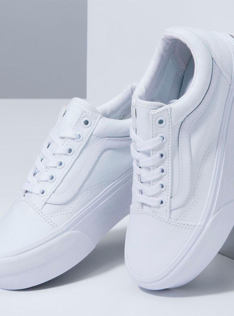 Zapatilla Urbana Plataforma Old Skool Mujer-3