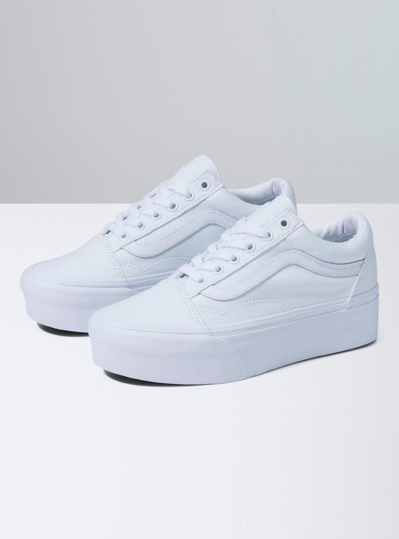 Zapatilla Urbana Plataforma Old Skool Mujer-1