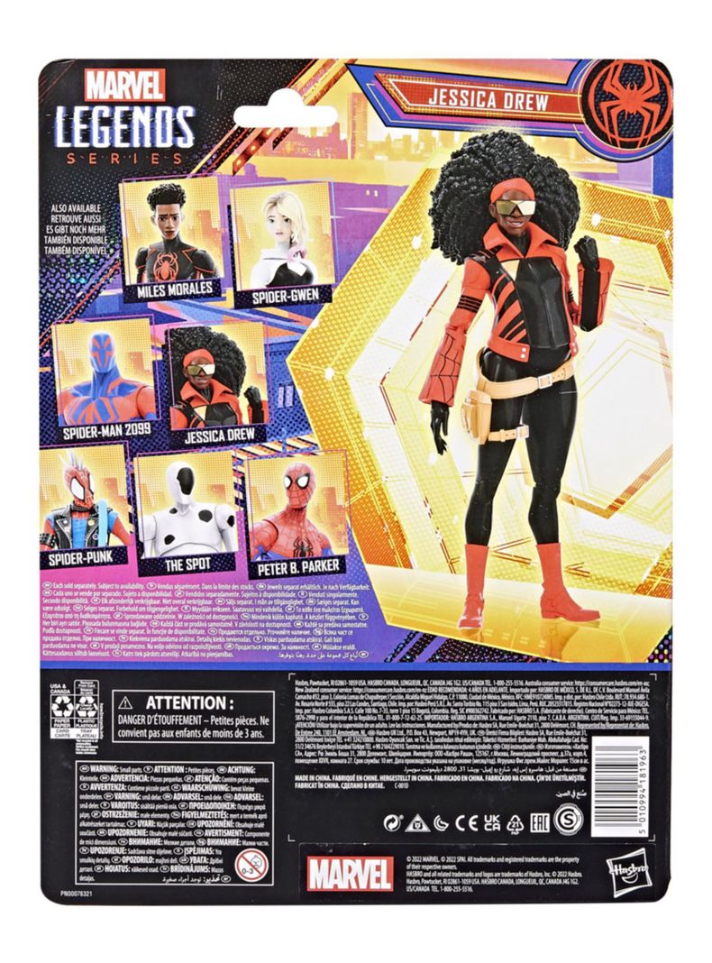 Figura Acción The Spider Jessica Drew-3