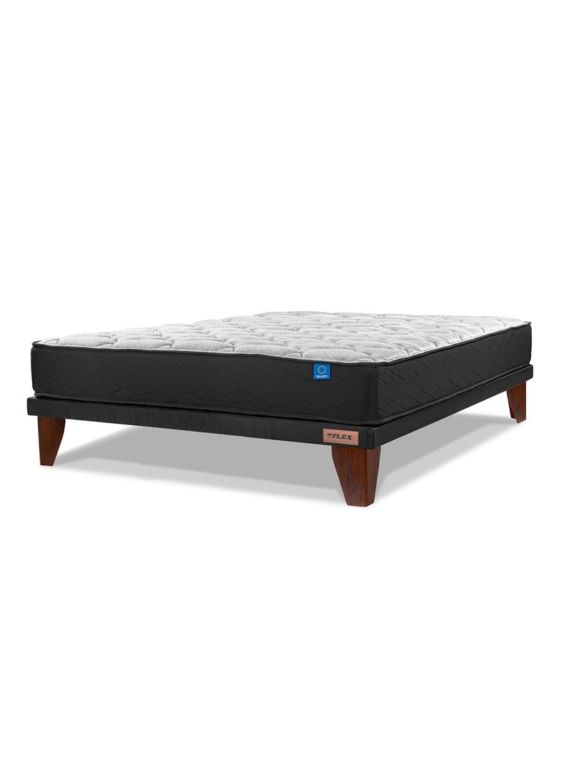 Cama Europea Flat Therapedic Plus 1.5 Plazas x 190 cm-0