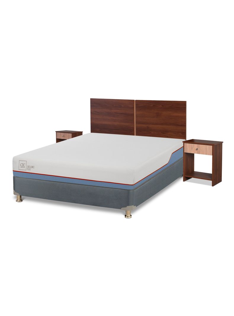 Cama Americana Excellence Plus 2 Plazas + Set de Muebles Stylo-0