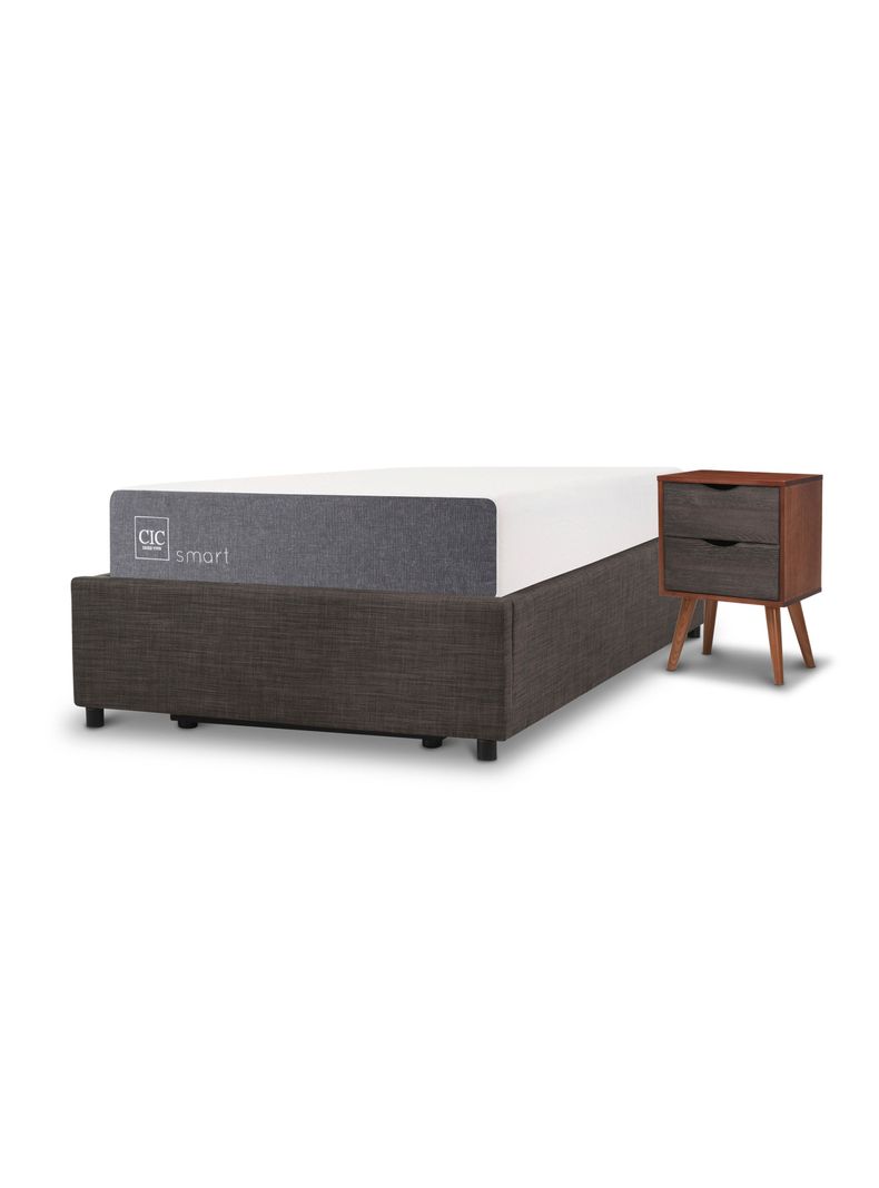 Cama Funcional Space Box Smart 1.5 Plazas Niger S-T-0