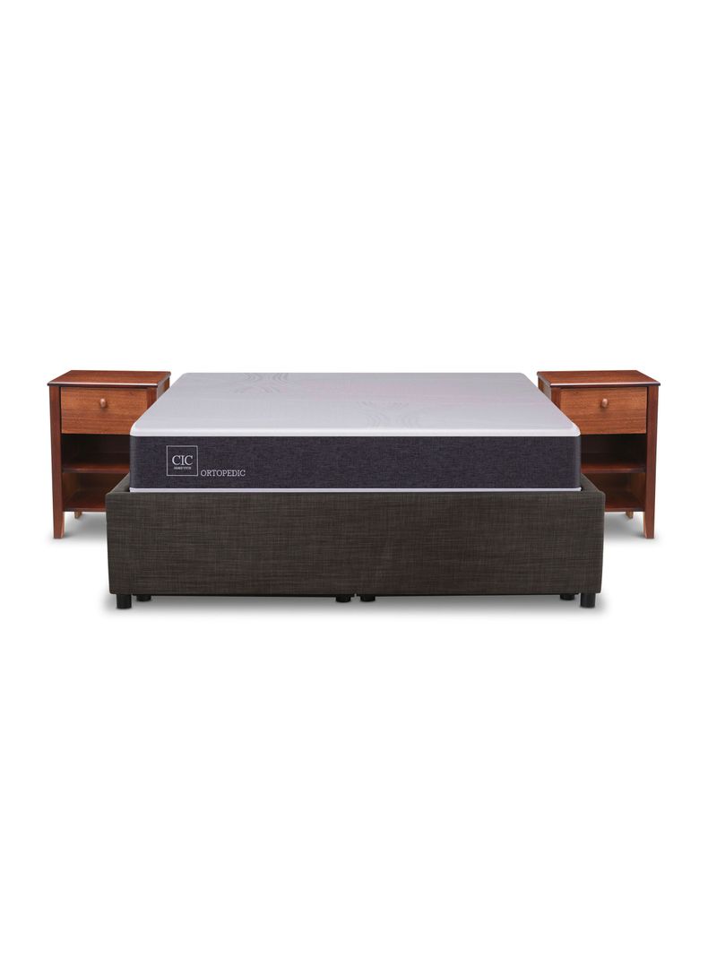 Cama Funcional Space Box Ortopedic 2 Plazas New Torino S-T