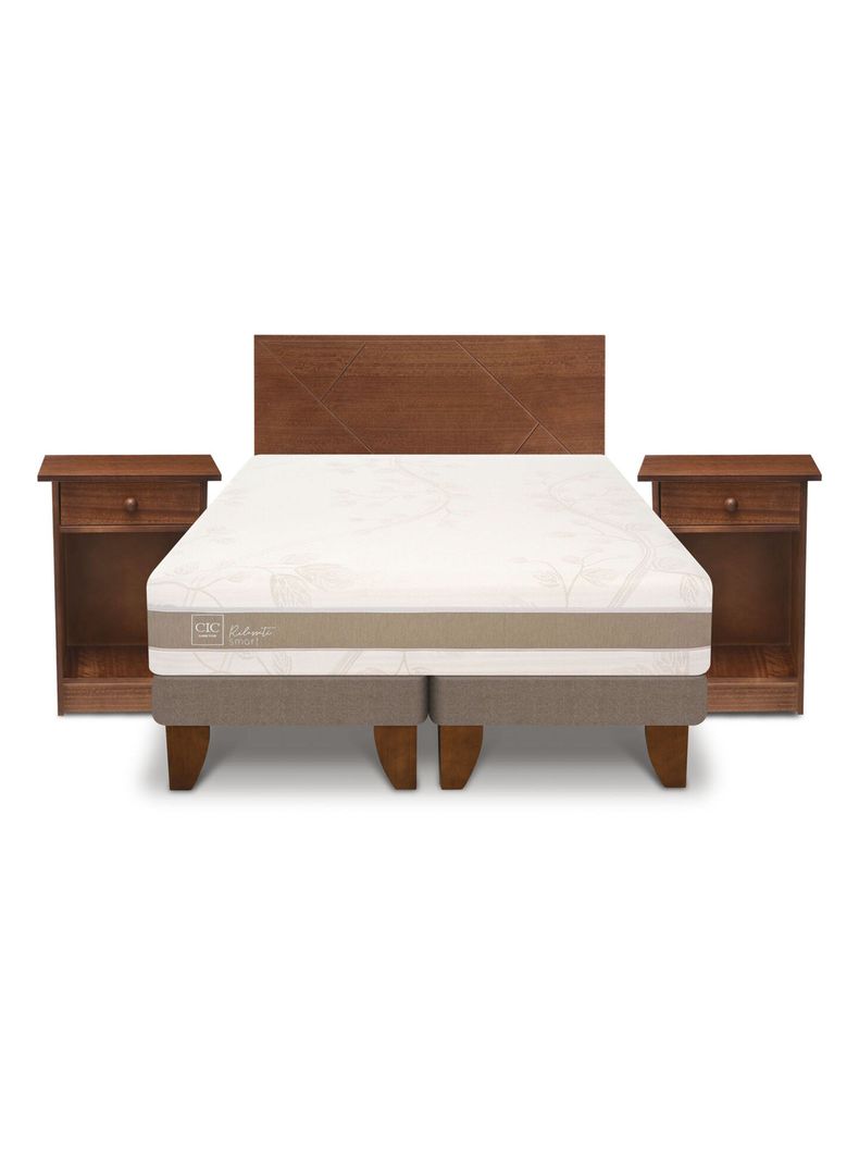 Cama Europea Rilassati Infinity 2 Plazas Bd Set Villarrica-2