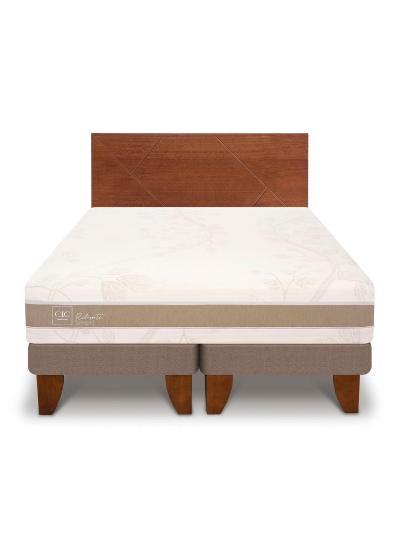 Cama Europea Rilassati Infinity 2 Plazas Bd Respaldo Villarrica-2